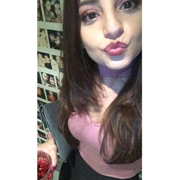 Pink Choker Top - Picture 2 of 8